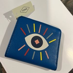 Fossil evil eye wallet. Brand new with tags.